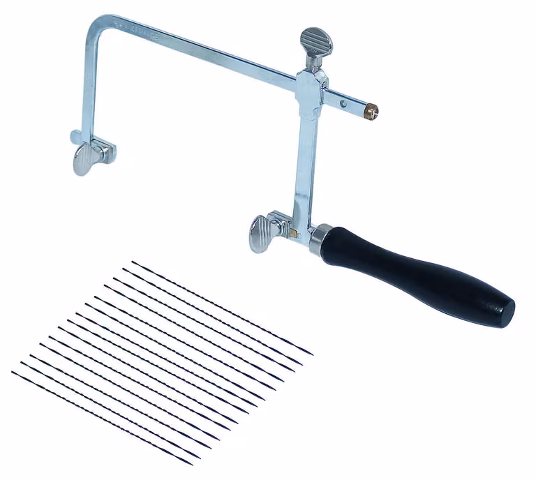 Set di lame regolabili per tagliare gioielli, composto da 12 lame da 130 mm