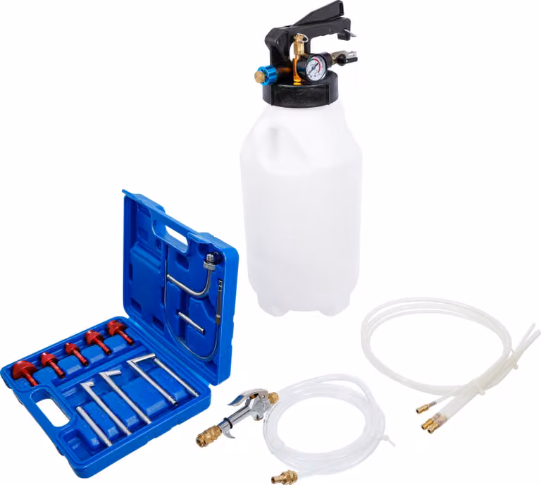 BGS Dispositivo di aspirazione e riempimento di olio per aria compressa - 8775