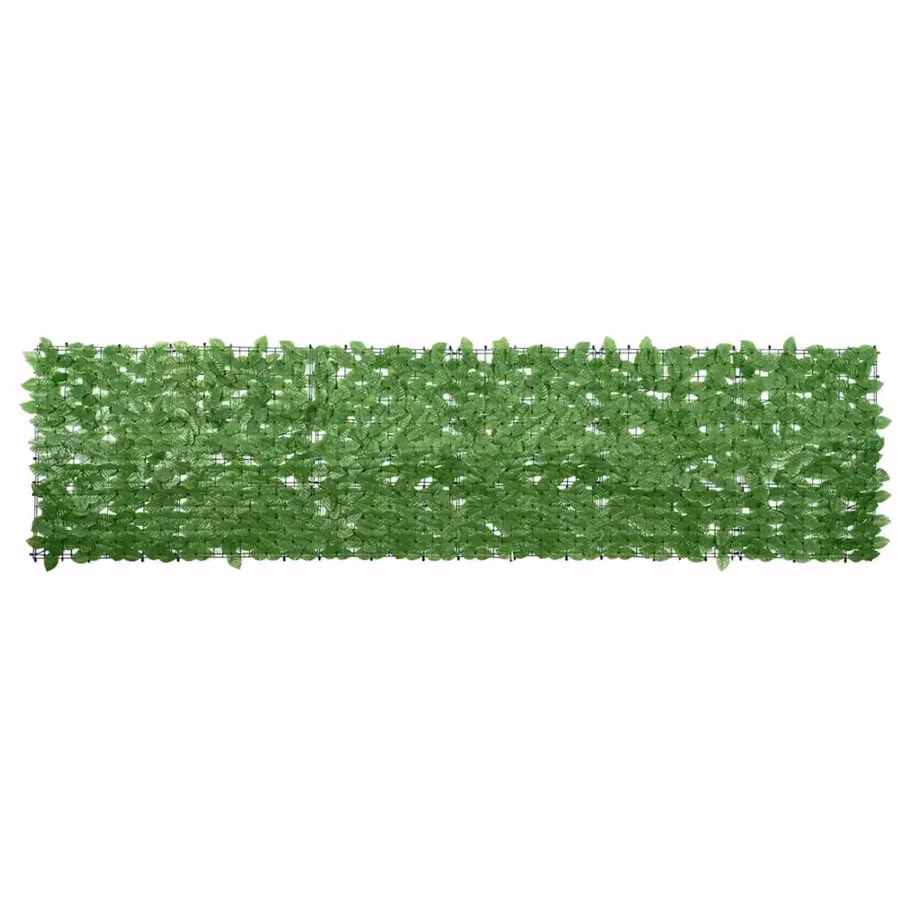 vidaXL Paravento da Balcone con Siepe Artificiale Verde L: 300 cm, H: 75 cm