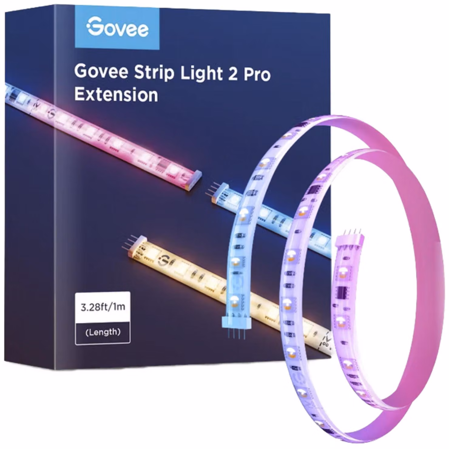 Govee Striscia luminosa 2 Pro, prolunga, 1 m