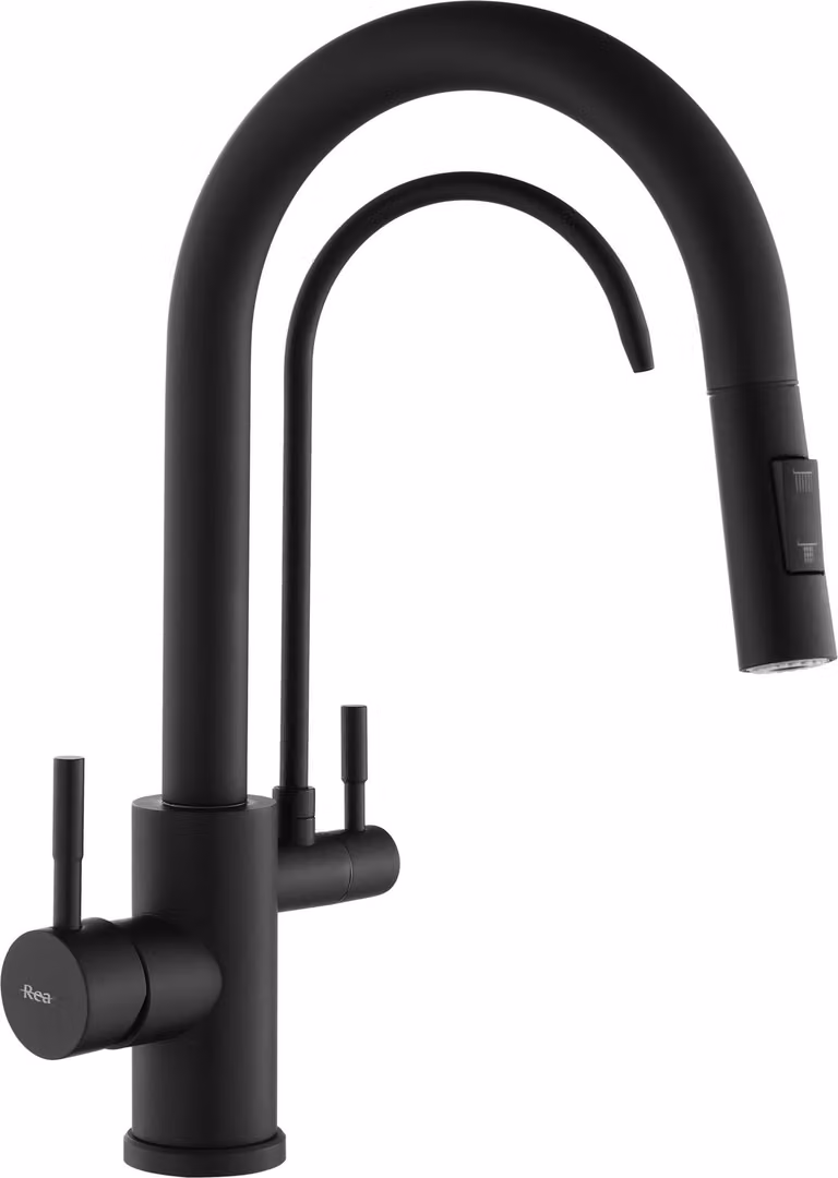 Rubinetto Da Cucina REA ECO FRESH Black0