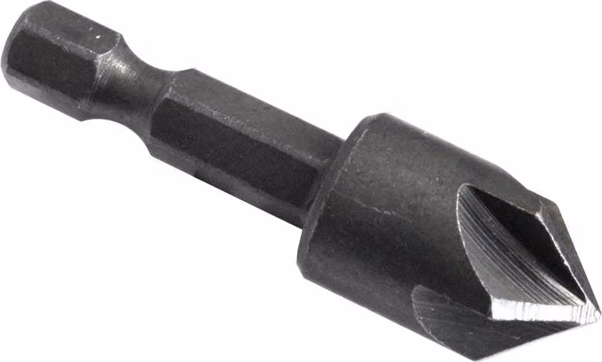 Svasatore a innesto per legno con attacco 1/4" esagonale 13 mm