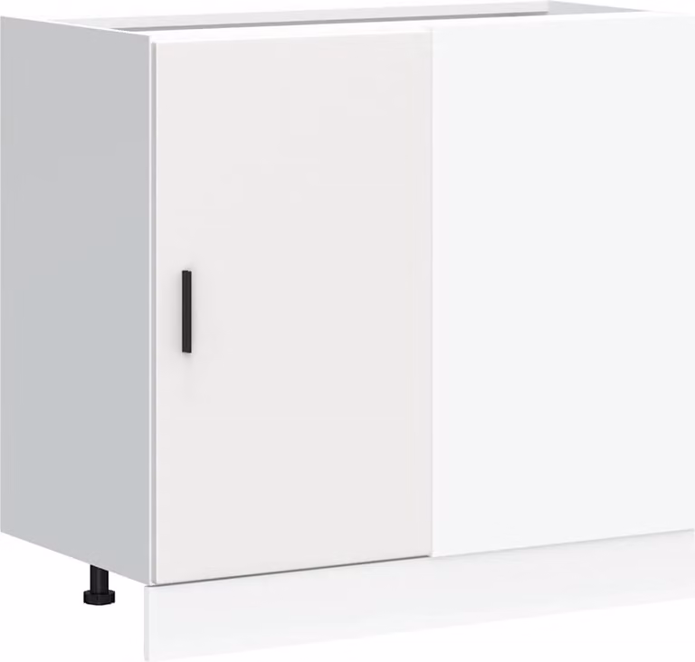 Mobile Base Lavello “Lyon” Bianco in Legno Multistrato