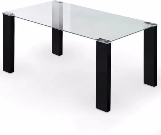 LÚZETE - TAVOLO DA PRANZO GÄVLE NERO
