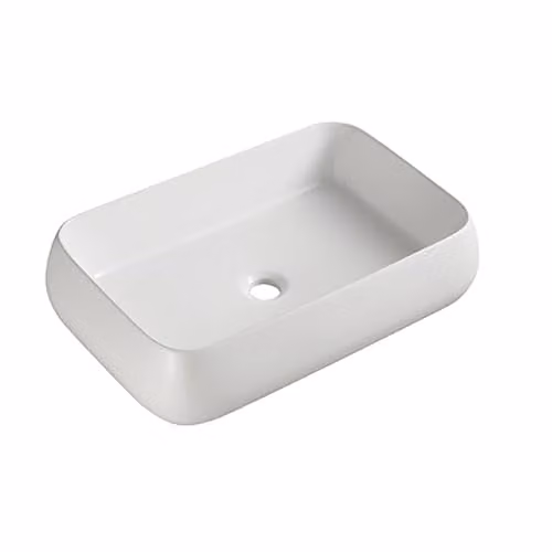 LAVABO DA APPOGGIO MOD. LA73 CM 60 X 40 Bianco