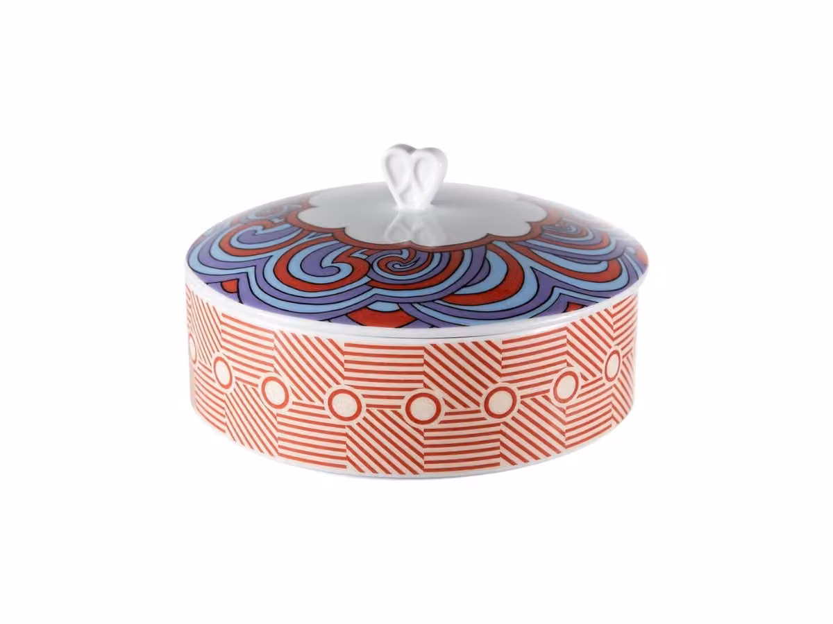 Home Flower Farm Scatola - con Coperchio 15 cm
