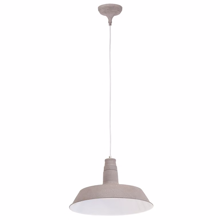 Elegante lampada a sospensione in acciaio con struttura