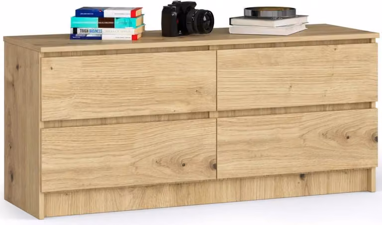 Cassettiera bassa SAVRILA - rovere artisan