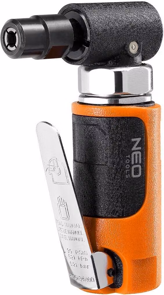 NEO TOOLS Smerigliatrice angolare pneumatica 1/4";1/8" - 6 mm/3mm, 20 000 giri/min