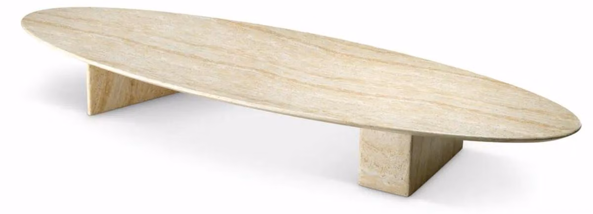 Casa Padrino Tavolino da giardino Beige 240 cm - Hotel & Garden Furniture