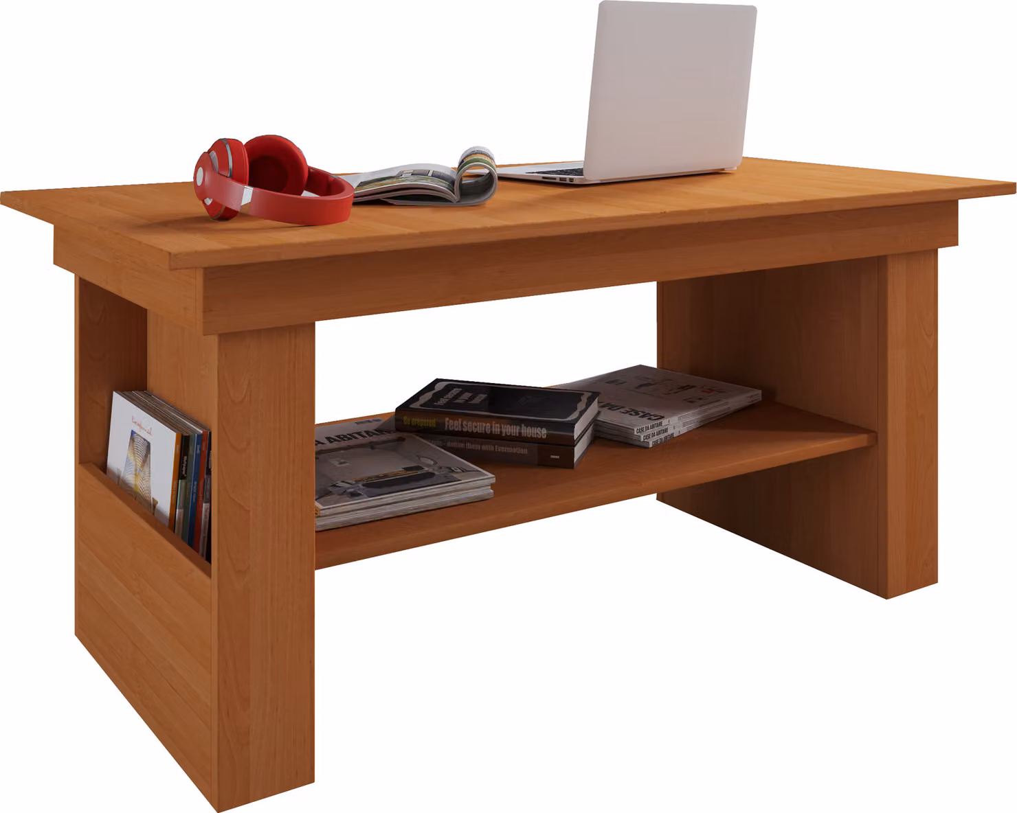 Tavolino in legno semplice | Dimensioni ca. H. 52 x W. 115 x D. 58 cm | Tavolo da soggiorno - Kobila