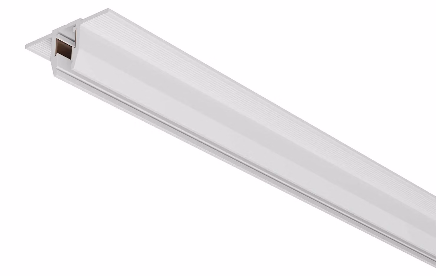 ARELUX XFIVE, profilo a incasso, 2,5 metri, 48V DC, grado di protezione IP40, colore bianco opaco