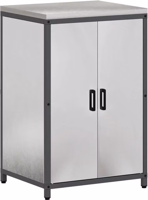 Pensile da cucina | Stoccaggio in cucina HATTEM Argento 60 x 50 x 92 cm Acciaio