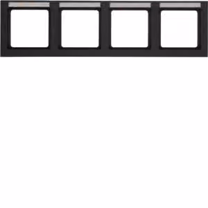 Berker 10246086, Antracite, Termoplastica, Senza viti, Berker, Q.3, IP20