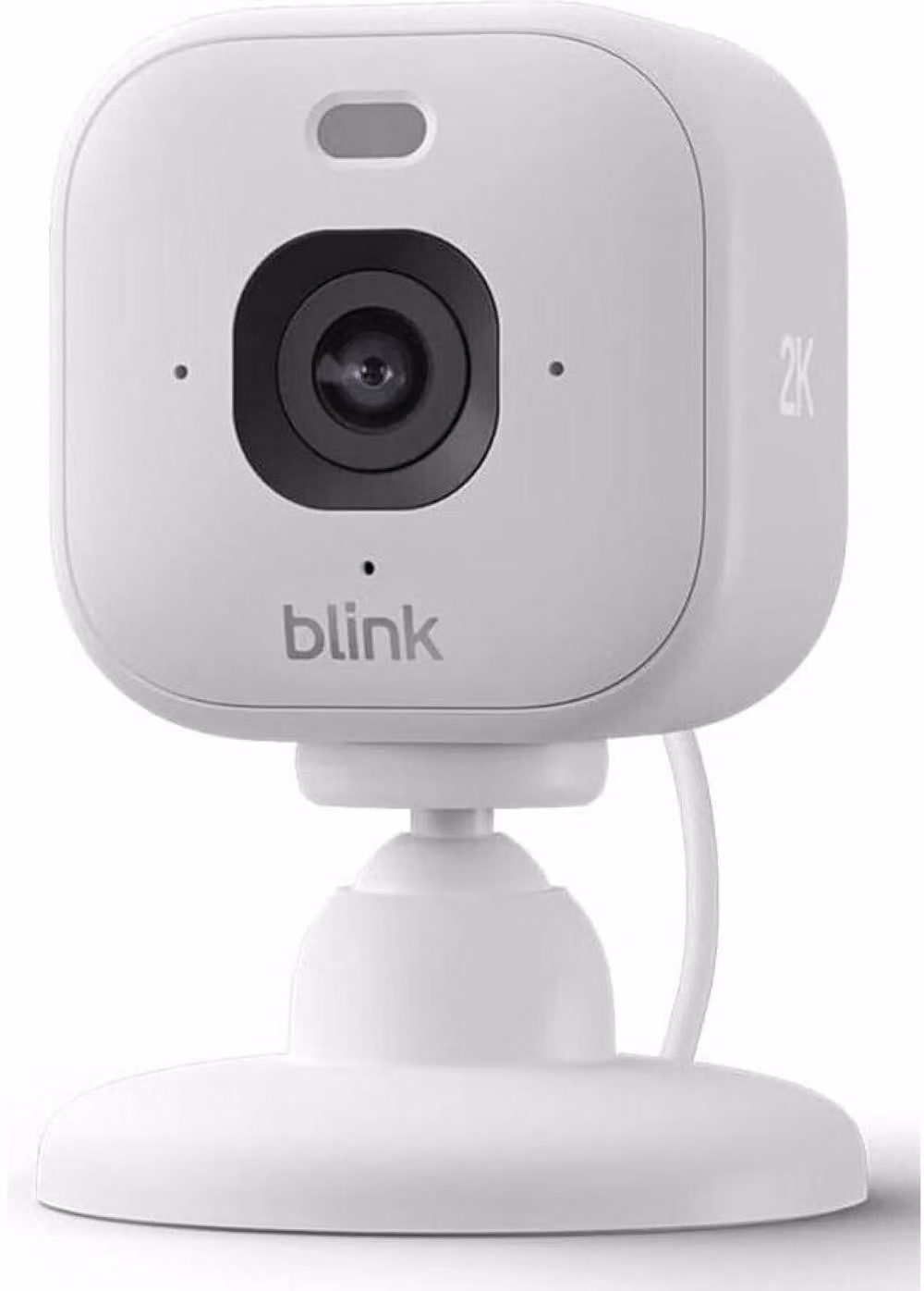 Blink Mini 2K+, Telecamera di sicurezza IP, Interno, Wireless, Da tavolo, Bianco, Cubo