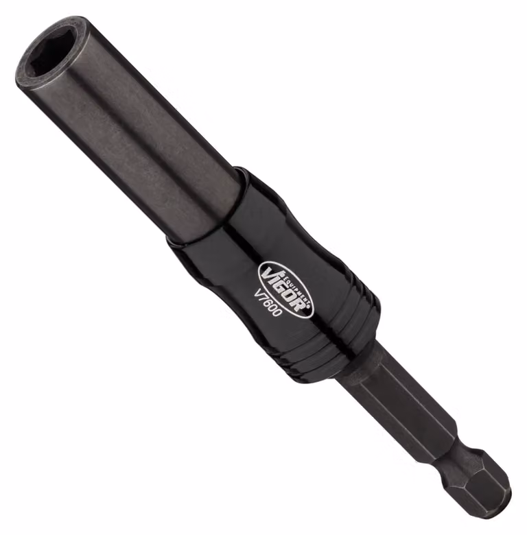 Porta-bit VIGOR con snodo V7600 1/4" 1/4" 88 mm