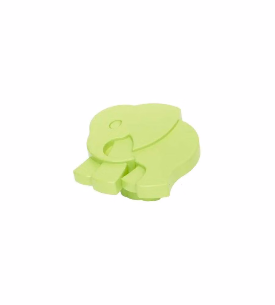 Pomolo Elefante Plastica Verde