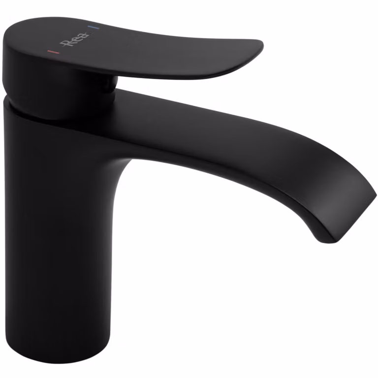 Rubinetto da Lavabo Rea Dart Black Low