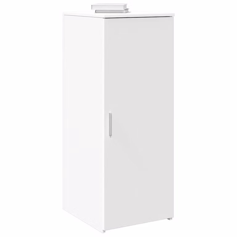 Mobiletto portaoggetti moderno vidaXL bianco in MDF con ante a battente L/P/H: 40 x 45 x 103,5 cm
