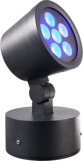 COLT Faretto LED 16W RGB effetti luce colorata faro 24V orientabile SPOT IP65 giardino piante facciate statue RGBW+3000K