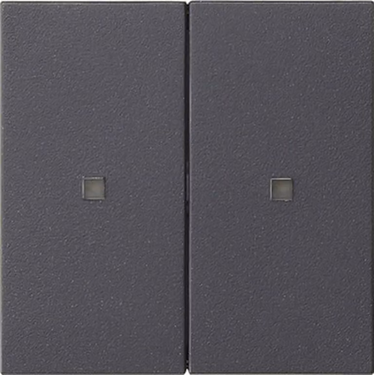 Pannello di comando Gira RF 2f sistema KNX 55 antracite 510728