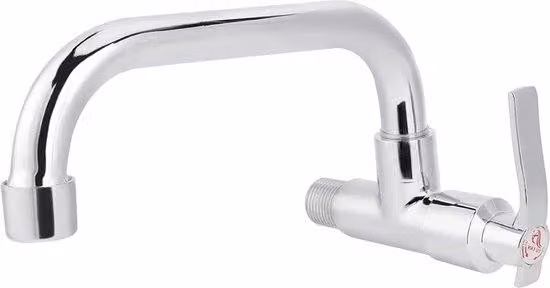 Miscelatore monocomando in rame da 20 cm per lavello da cucina