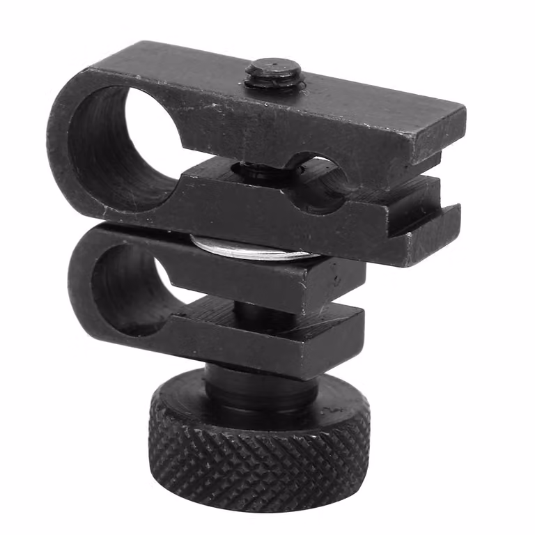 Comparatore a leva, morsetto a coda di rondine girevole per comparatore, 8 mm, 6 mm, 4 mm