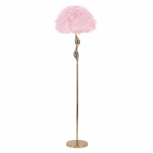 Piantane LAMPADA DA TERRA SLIM ROSA CM Ø 50X165 Mauro Ferretti