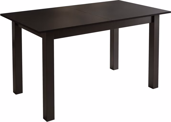 ARTON Tavolo allungabile 140 cm Nero, colore delle gambe – Nero