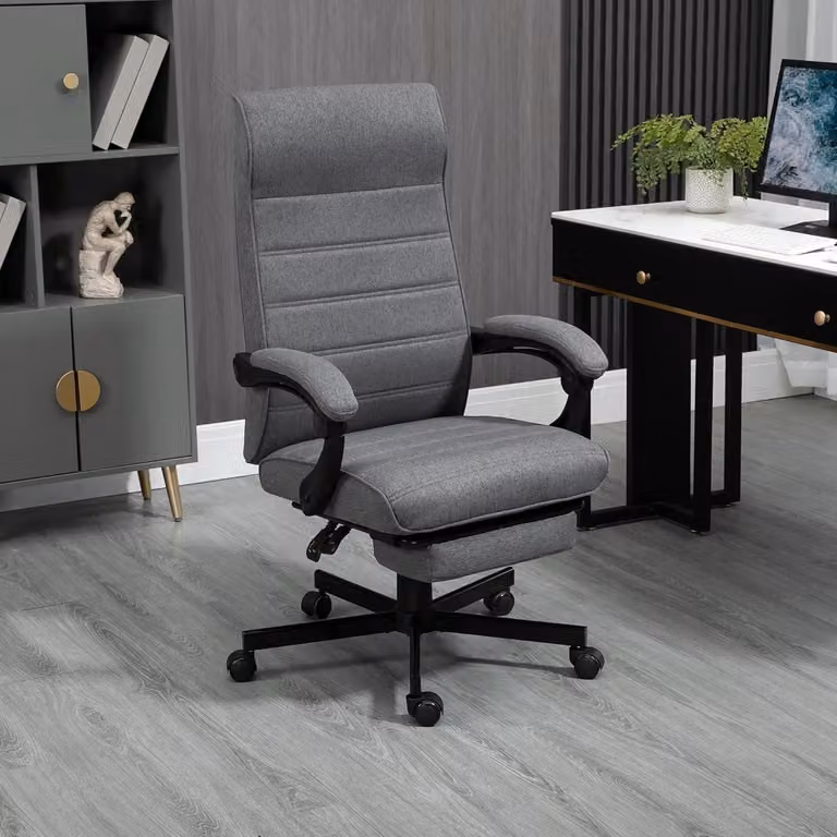 Sedia ergonomica da ufficio - Sedia da ufficio - Sedia girevole - Sedia reclinabile - Sgabello da ufficio - Altezza seduta regolabile