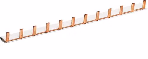 Barra di fase Hager 1p 10qmm 12mod pin KB163A (KB163A)