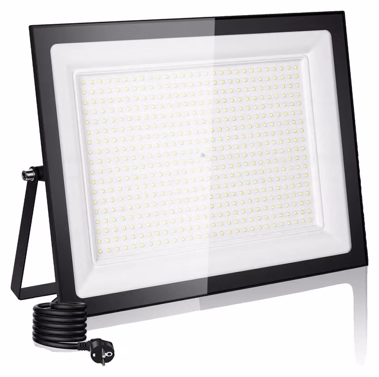 Faretto a LED, impermeabile, ad alta efficienza energetica, 500W, 6500K, 1 pezzo