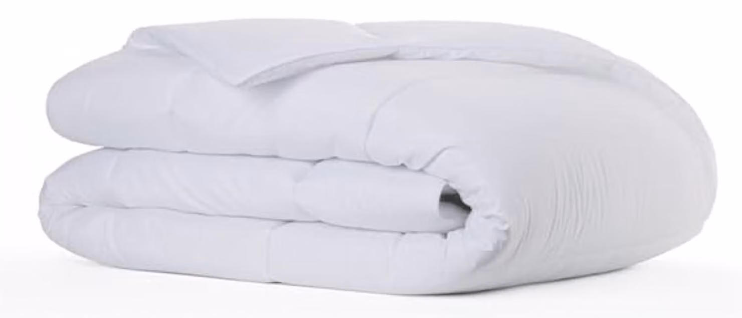 Copertura per letto, modello 3001, con fibra antiacaro, 300 g/m², bianca, per camera da letto