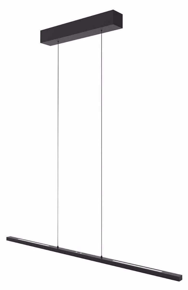 Lampada a sospensione - nero - Bande - plastica metallo - lampada di design - LED - 3994ZW - Steinhauer