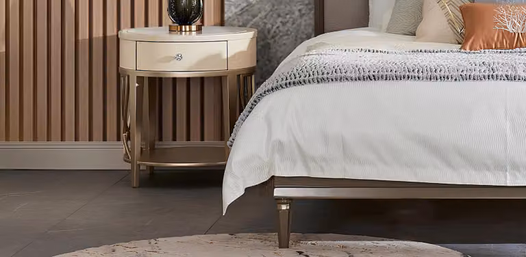 Design Nacht Tisch Konsole Beistell Konsolen Tische Schlaf Zimmer Luxus Echtholz