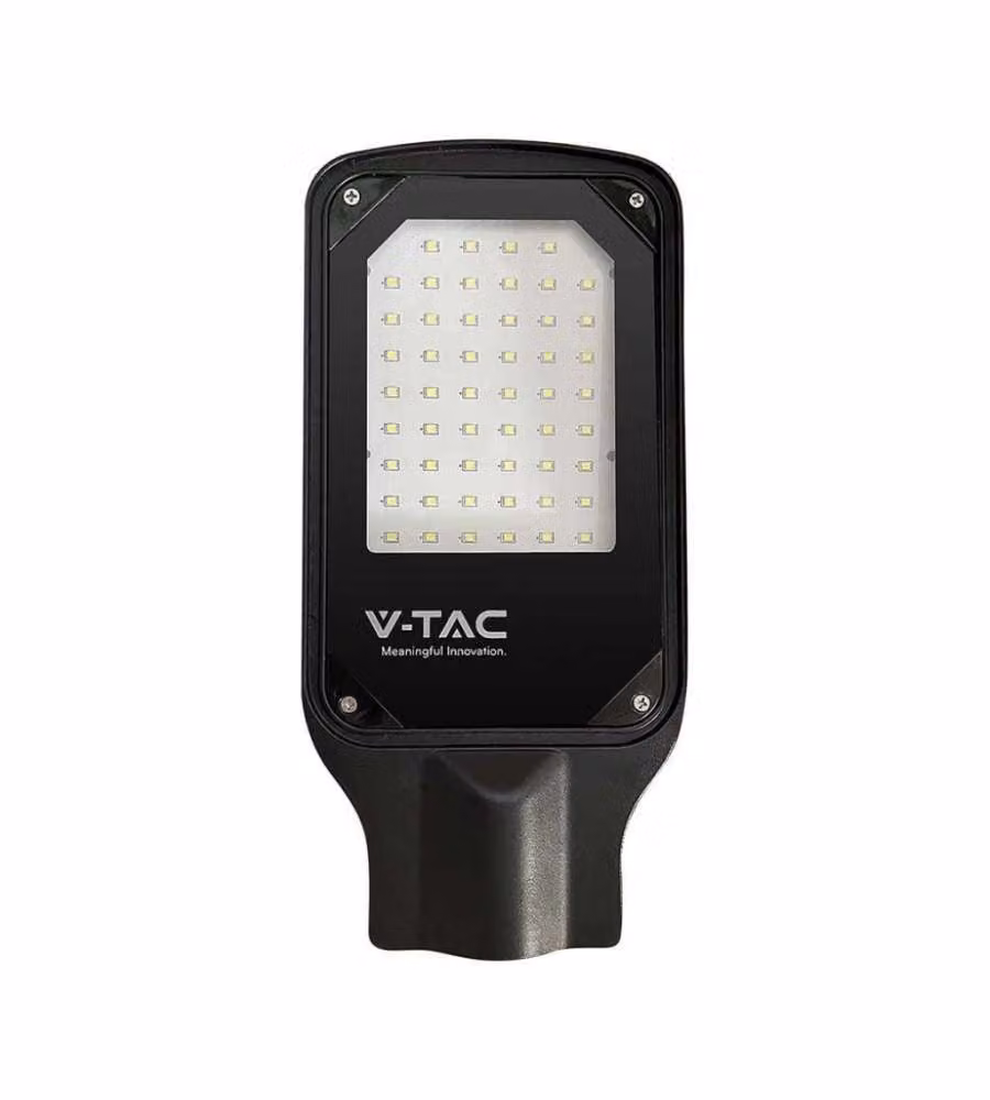 V-TAC Armatura Stradale LED SMD 30W Colore Nero 4000K IP65