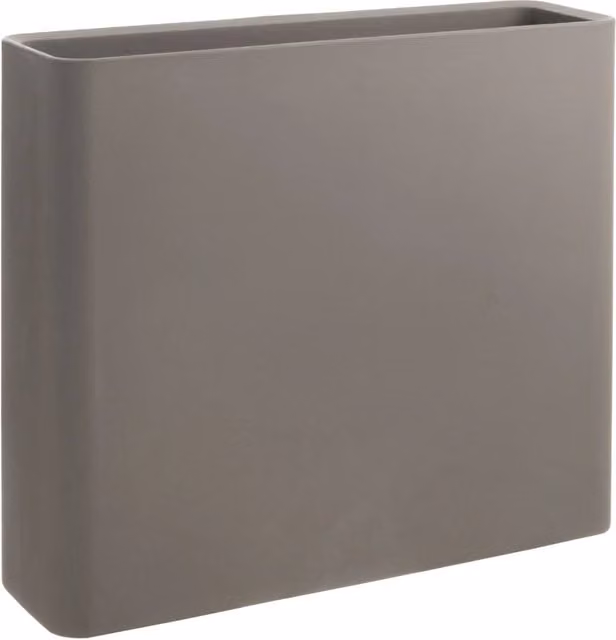Vaso 90x27x77 cm in Polietilene Divio 80 Cappuccino Indoor