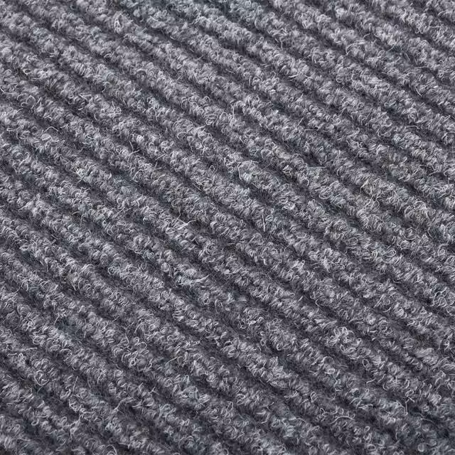 Tappeto per soggiorno e corridoio DESIGN IN, modello moderno rettangolare, Grigio, L: 100 cm, P: 500 cm