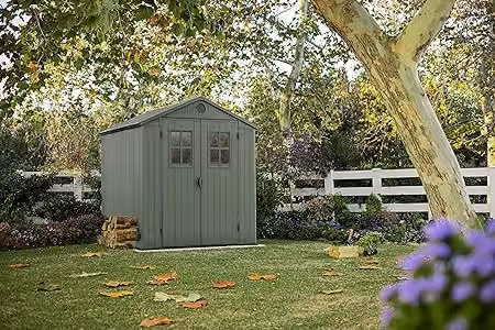 Casetta da giardino Keter Darwin 6x6 Verde L: 190 cm, P: 183 cm, H: 221 cm – 2