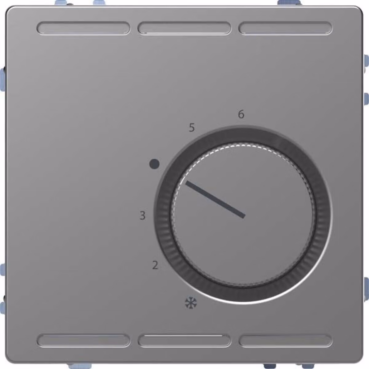 MERTEN MEG5763-6036 Termostato ambiente 24 V in acciaio inossidabile, design di sistema