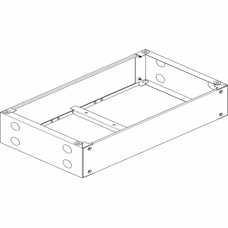Base ABN RAL 7022 L 840 x H 200 x P 500 mm US320