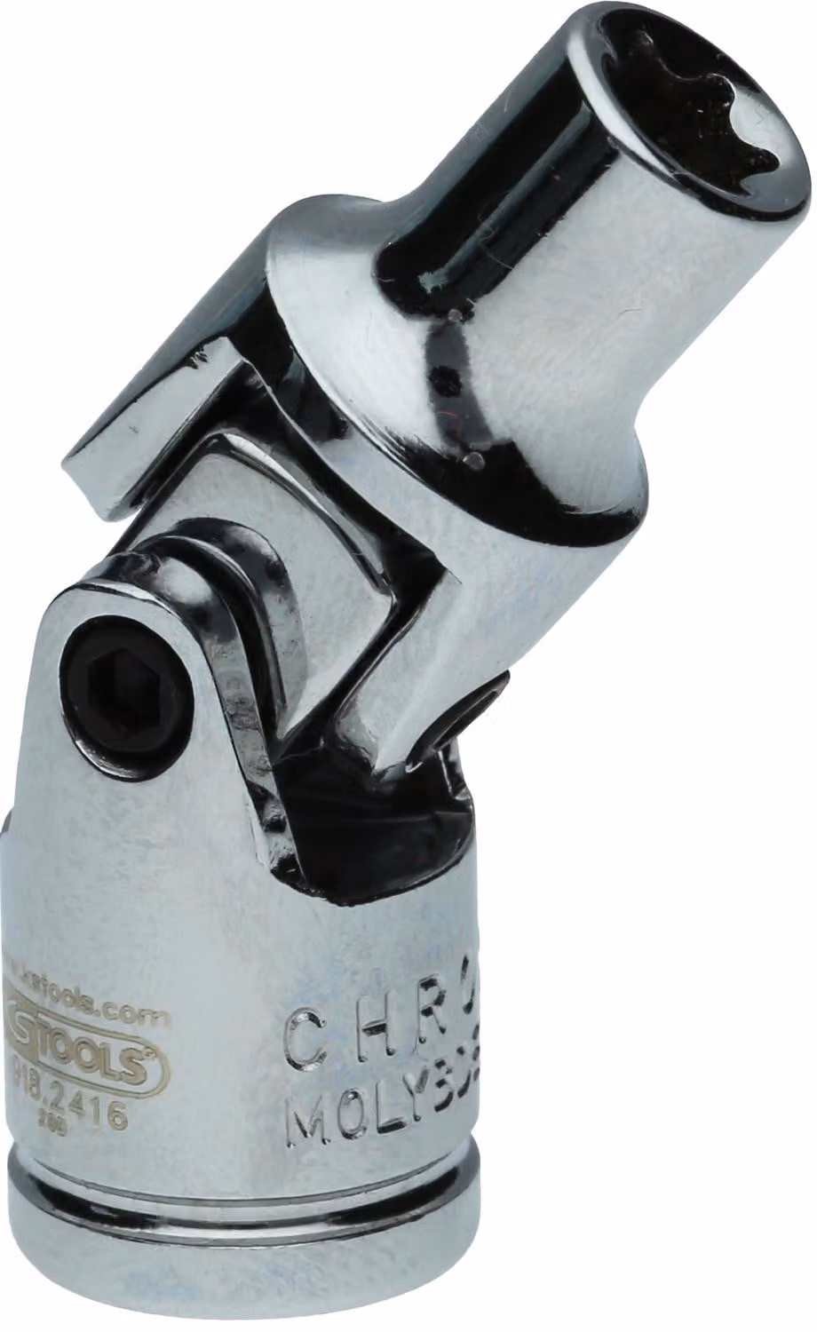 KS TOOLS Bussola Torx E da 1/4" con snodo E7 - 918.2416