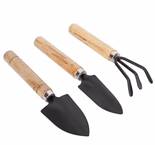 Set di piccoli attrezzi da giardino - 3 pezzi - Utensili manuali per piante in vaso - Numero di modello: Qcwwyeb87yoqcug