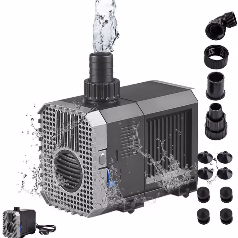 Pompa sommergibile da 1500 litri/ora, 25 W, pompa per laghetti e acquari