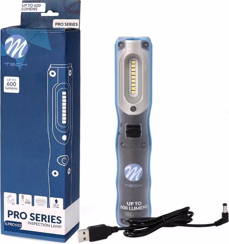 Faro da lavoro M-Tech ILPRO103 600 lm grigio IP54
