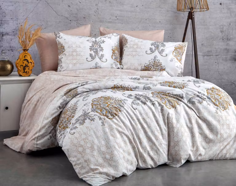 L'Essentiel Linge de Maison, Adal- PRL3240, marrone, piumino, 100% cotone ranforce