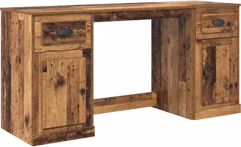 Scrivania con armadietto Legno vecchio 154,5 x 50 x 75 cm