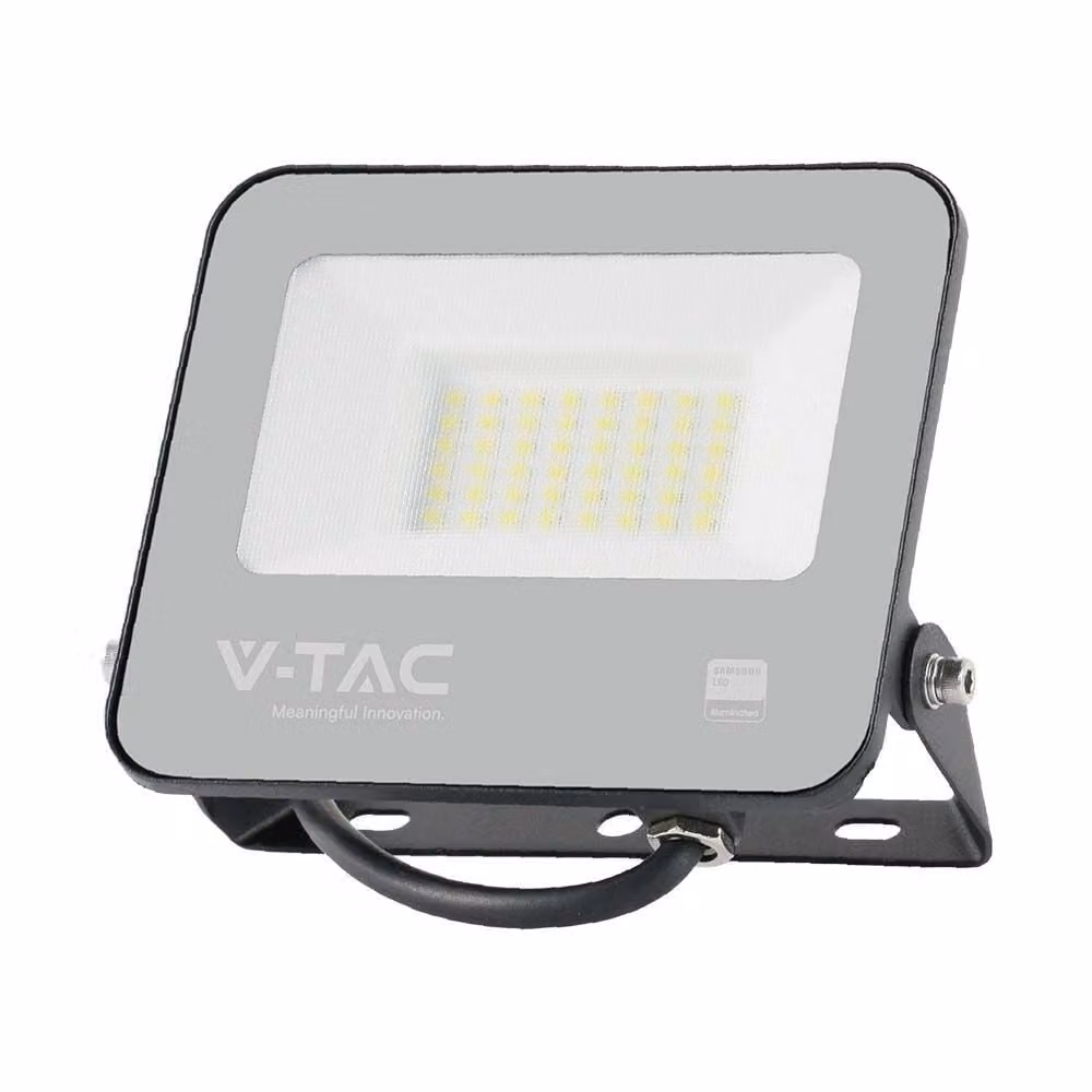 Proiettore a LED - Nero - 135lm/w - Samsung - IP65 - 30 Watt - 3450 Lumen - 6500K - 5 anni