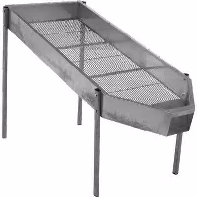 Defogliatore Manuale Acciaio Zinc Cm 143X57