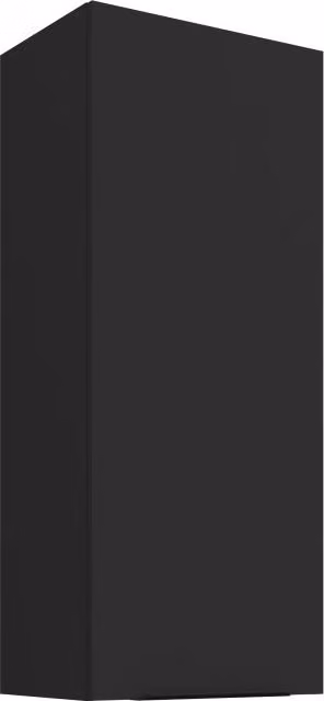 Mobile alto da cucina LUNARA - larghezza 45 cm, nero